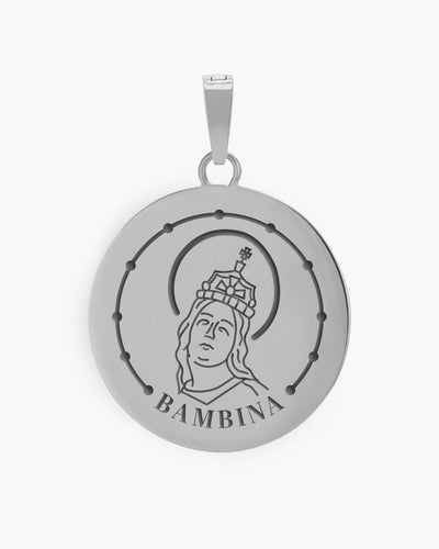 Marija Bambina Pendant, Silver