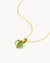 August Birthstone Little Moments Necklace Set, Gold