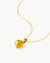 November Birthstone Little Moments Necklace Set, Gold