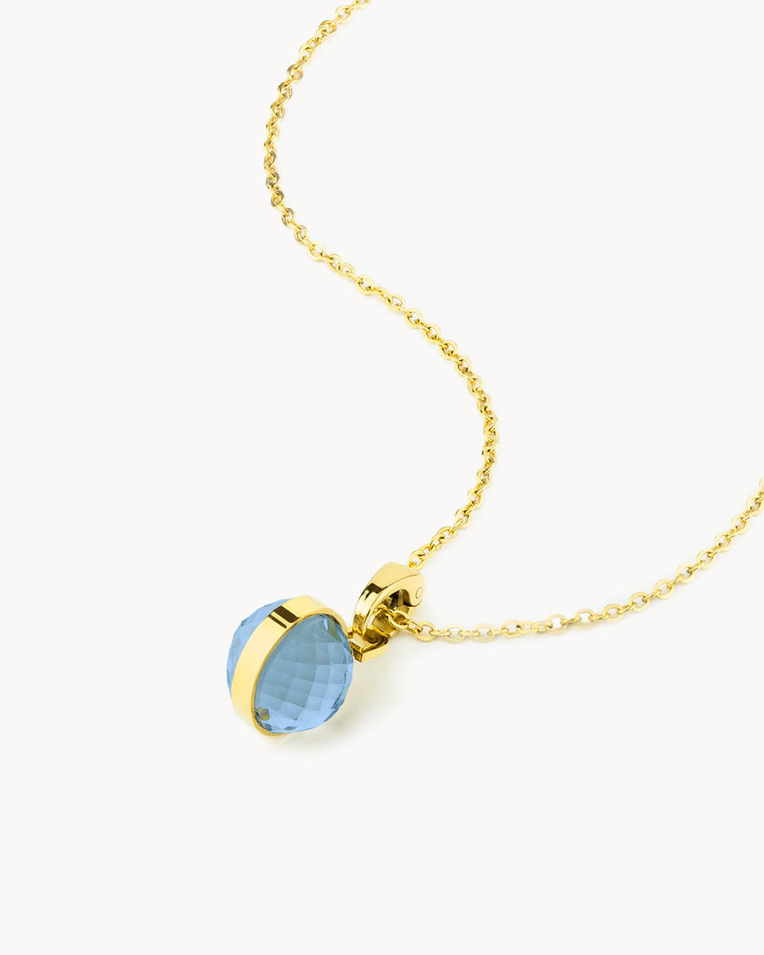 December Birthstone Little Moments Necklace Set, Gold