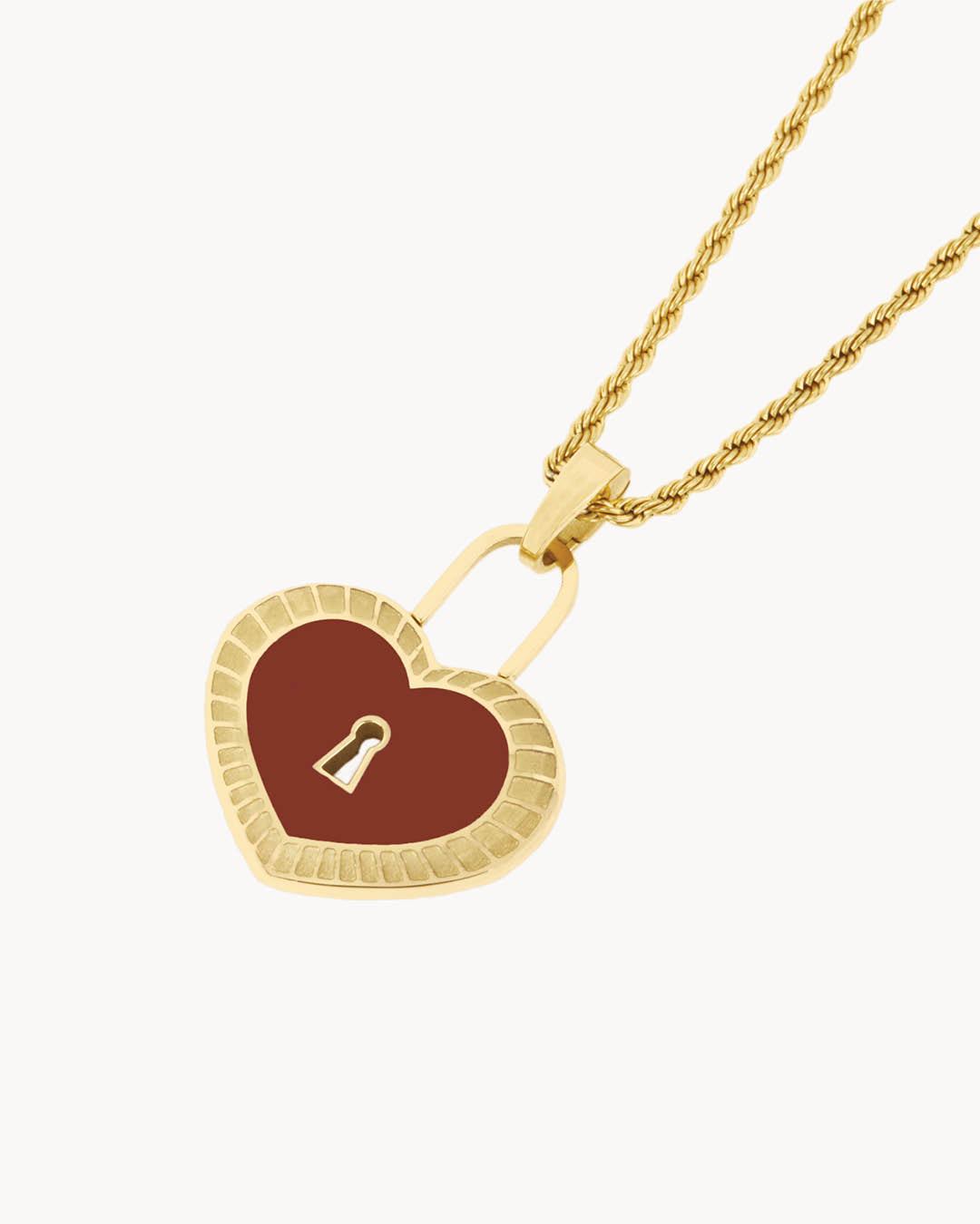 Love Katnazz Herz Halsketten-Set, Gold
