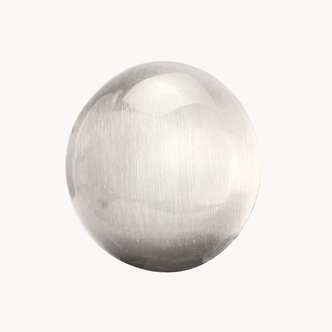 Faith White Cateye Twist Stone