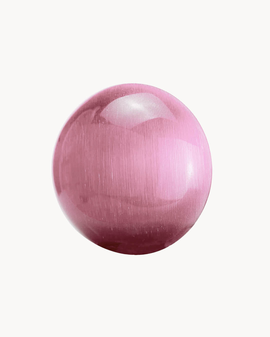 Admiration Pink Cateye Twist Stone