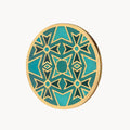 Maltese Cross Maduma Twist Coin Gold, Green