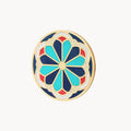 Ta’ Pinu Rose Window Maduma Twist Coin Blue, Gold