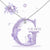G Necklace, Silver