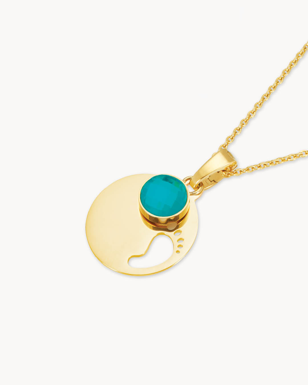 Newborn Engravable Birthstone Set, Gold