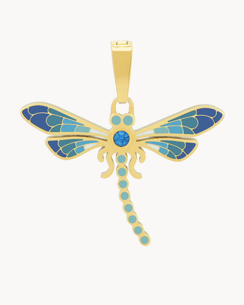 Μενταγιόν Wise Dragonfly, Χρυσό