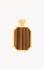 Resilience Octagon Pendant, Gold
