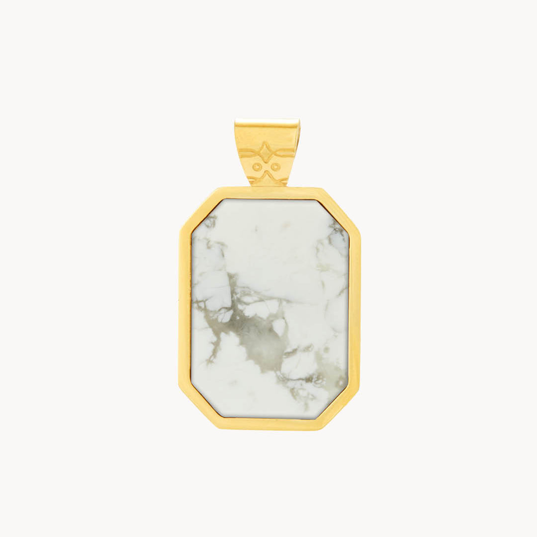 Ambition Octagon Pendant, Gold