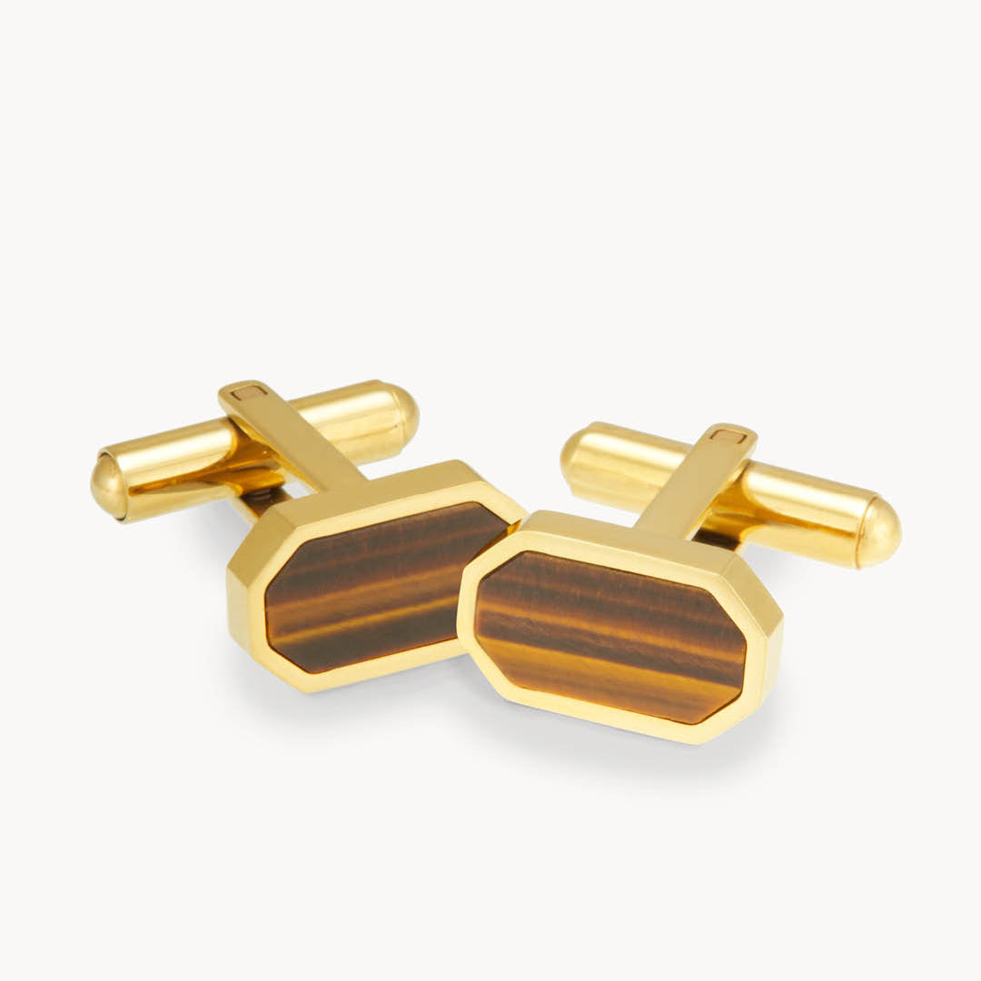 Resilience Cufflinks, Gold
