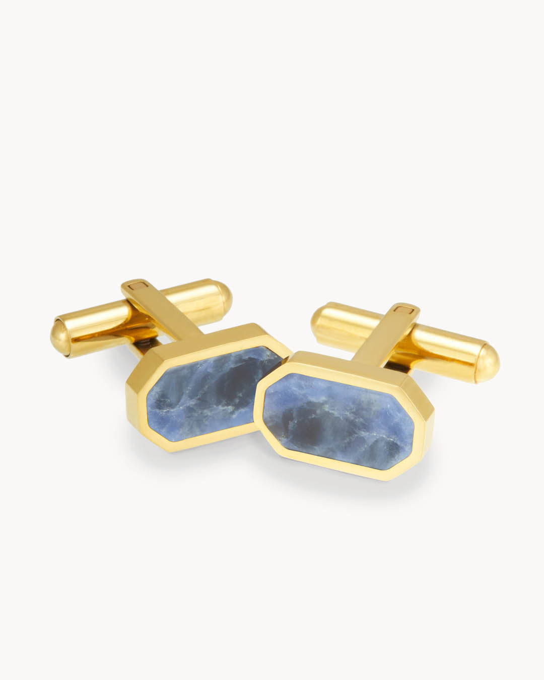 Positivity Cufflinks, Gold
