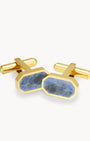 Positivity Cufflinks, Gold