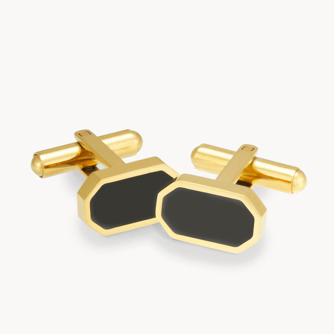Power Cufflinks, Gold