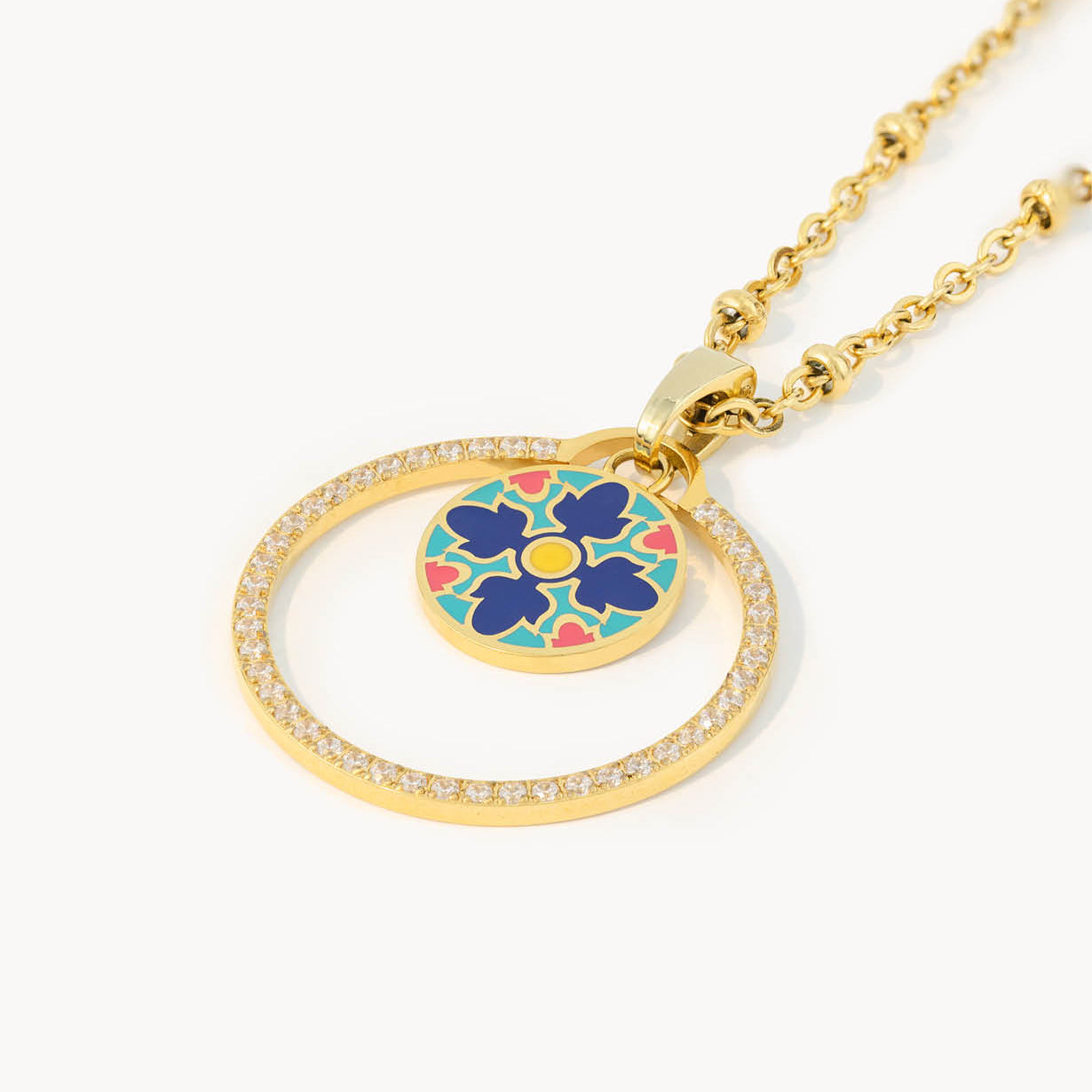Friendship Maduma Halo Set, Gold