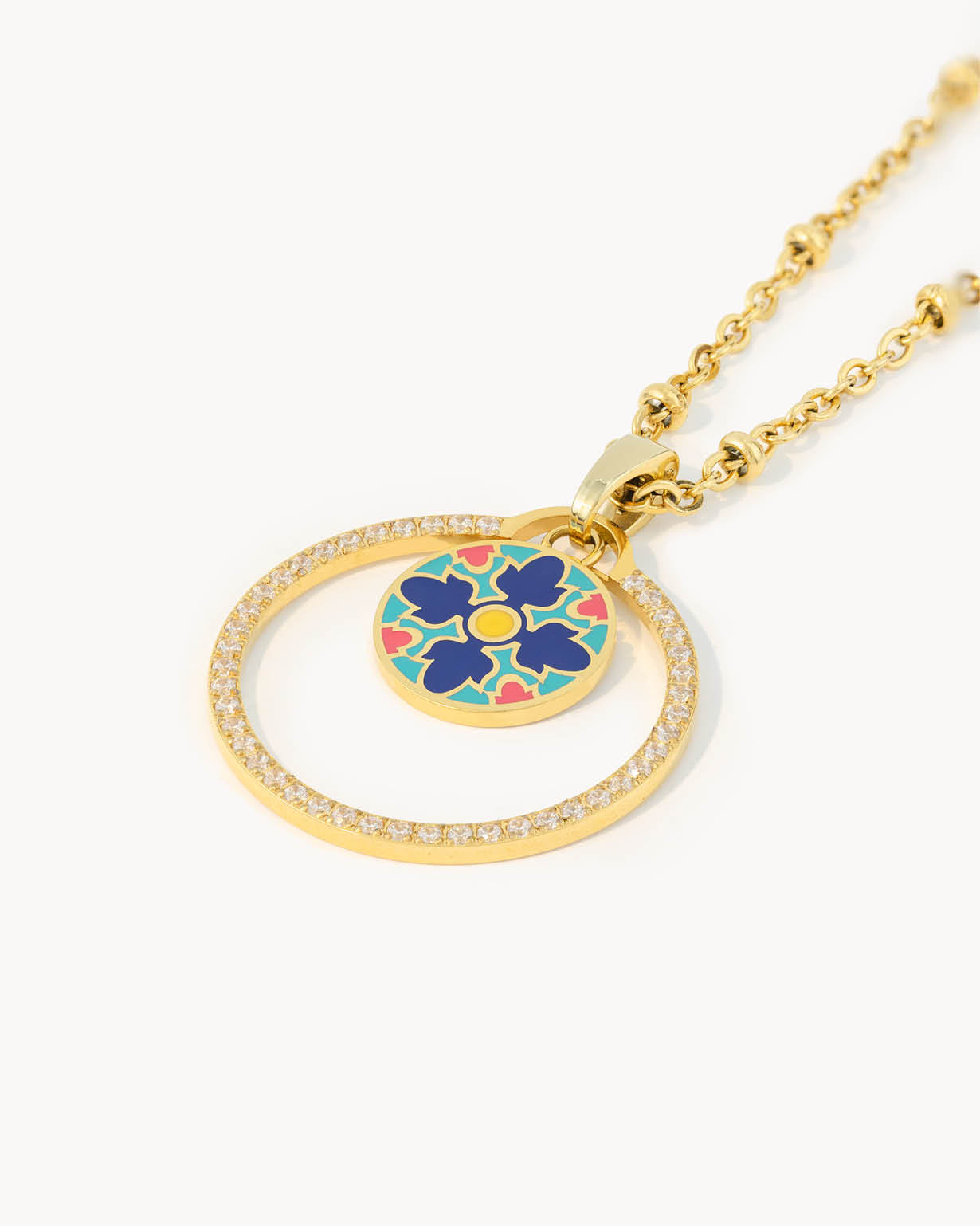 Friendship Maduma Halo Set, Gold