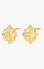 Festa Fjura Stud Earrings, Gold