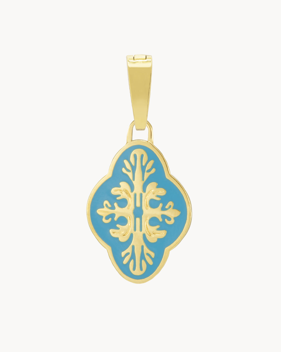 Festa Bandalora Blue Pendant, Gold