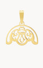Festa Pavaljun Hollow Pendant, Gold