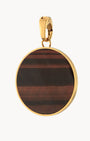 Celebration Stone Tiger Eye Signature Statement Pendant, Gold