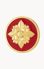 Red Pavaljun Fjura Twist Coin, Gold