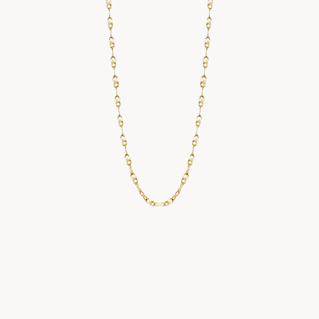 Infinity Chain Necklace, Gold