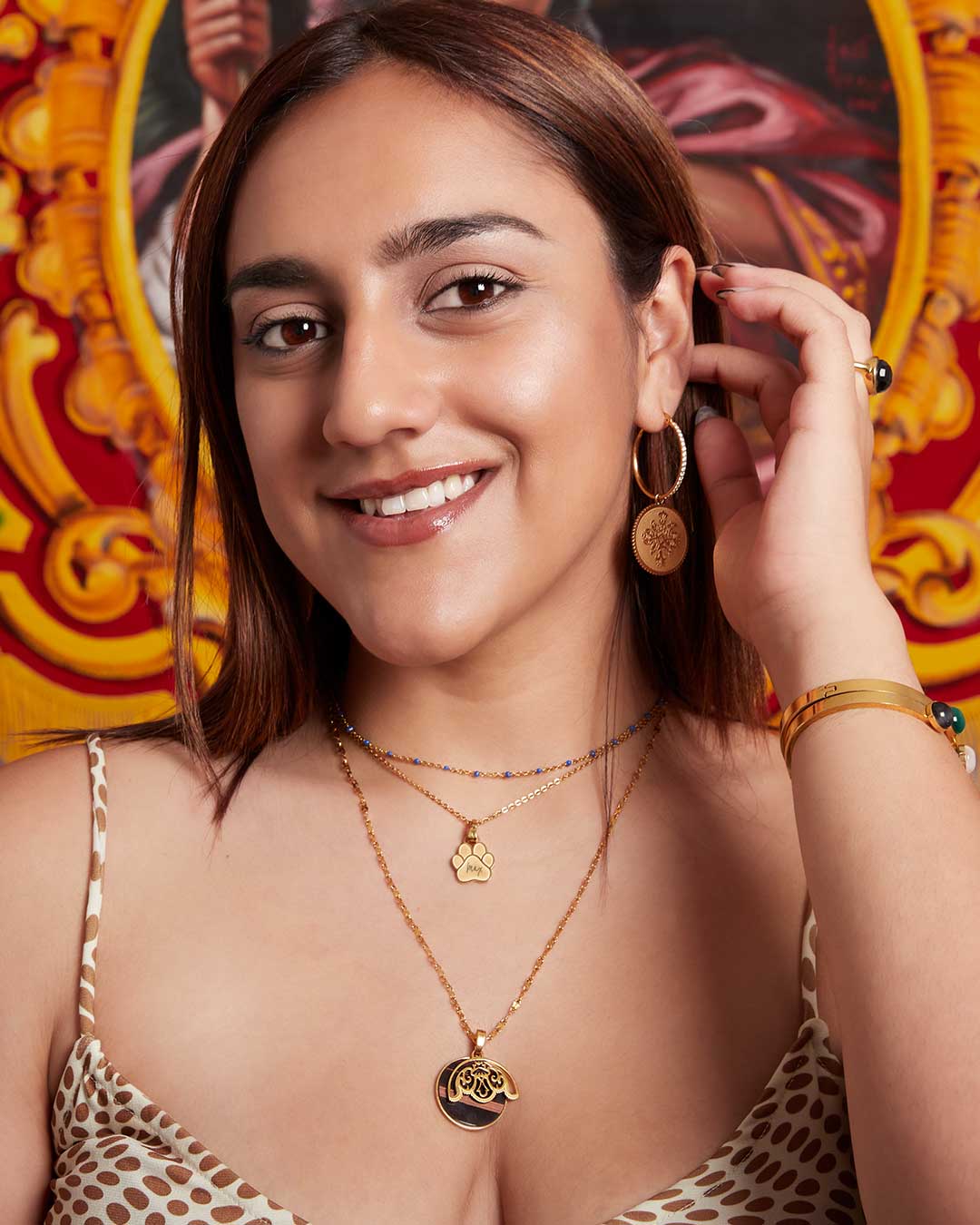 Infinity Chain Necklace, Gold