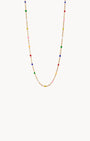 Rainbow Dainty Ball Chain