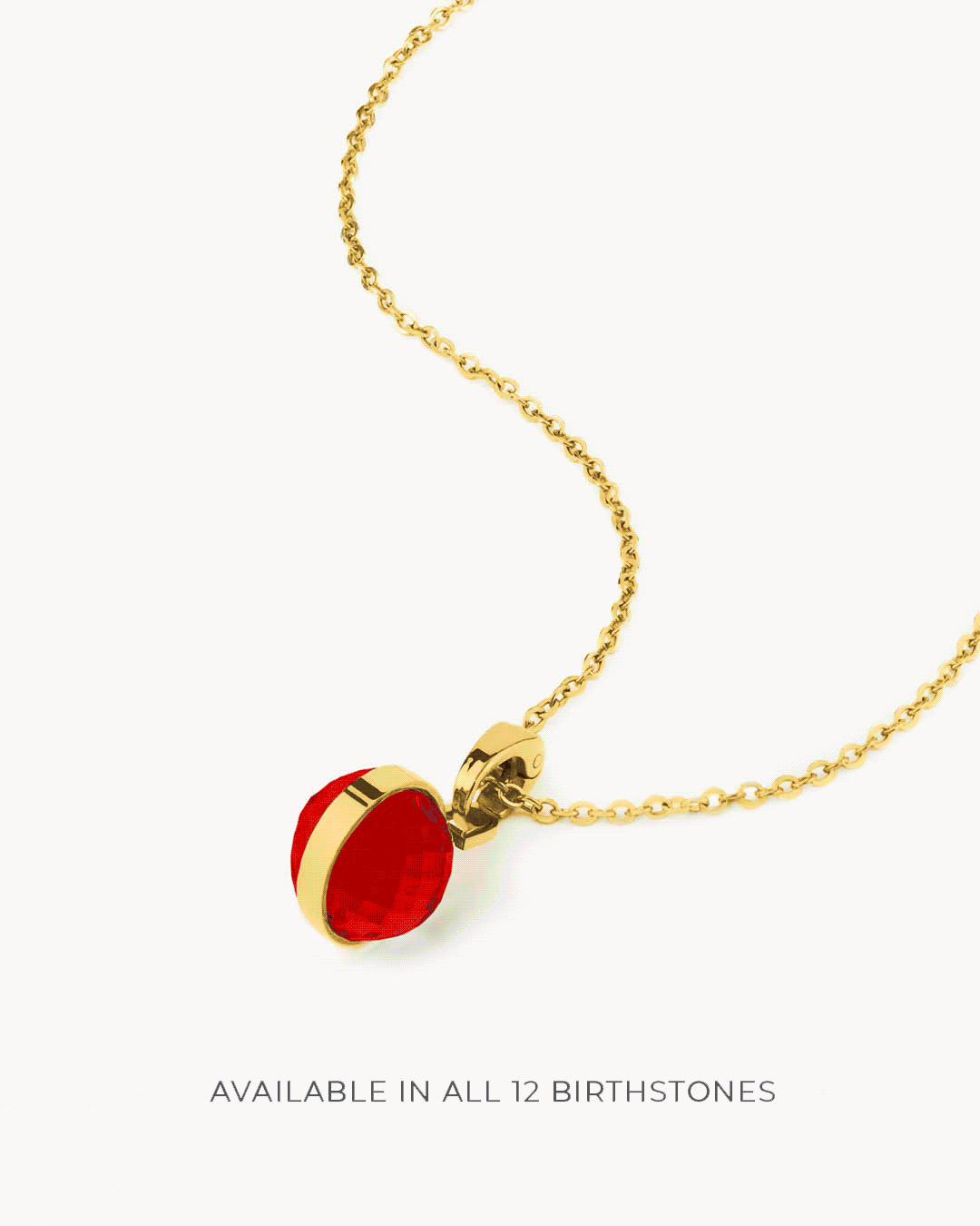Birthstone Little Moments Halsketten-Set, Gold