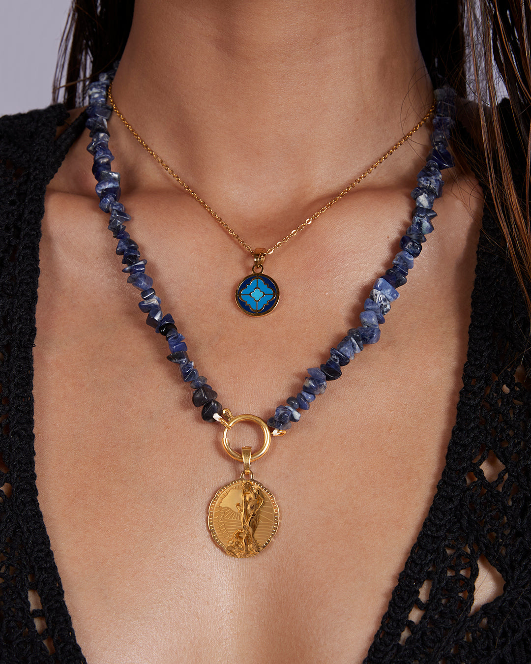 Mum Calypso Pendant, Gold