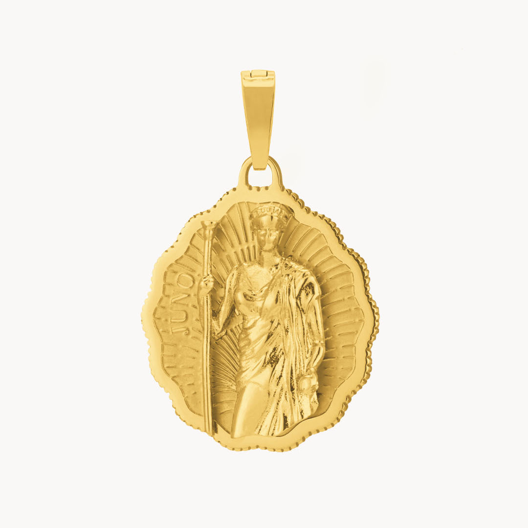 Juno Pendant, Gold