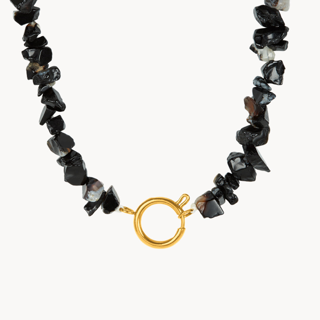Power Stone Mvintage Charm Chain, Gold