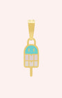 Ice Lolly Pendant, Gold