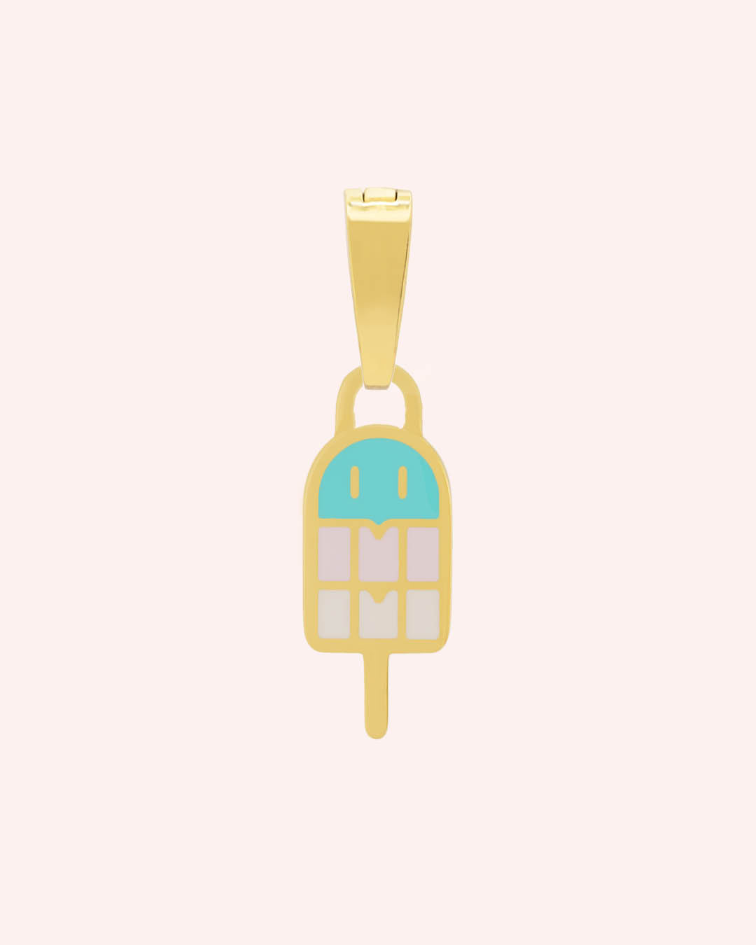 Ice Lolly Pendant, Gold