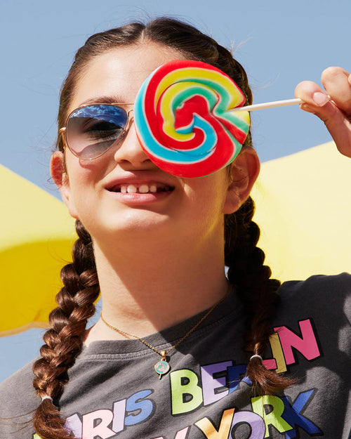 Ensemble de colliers Lollipop, or