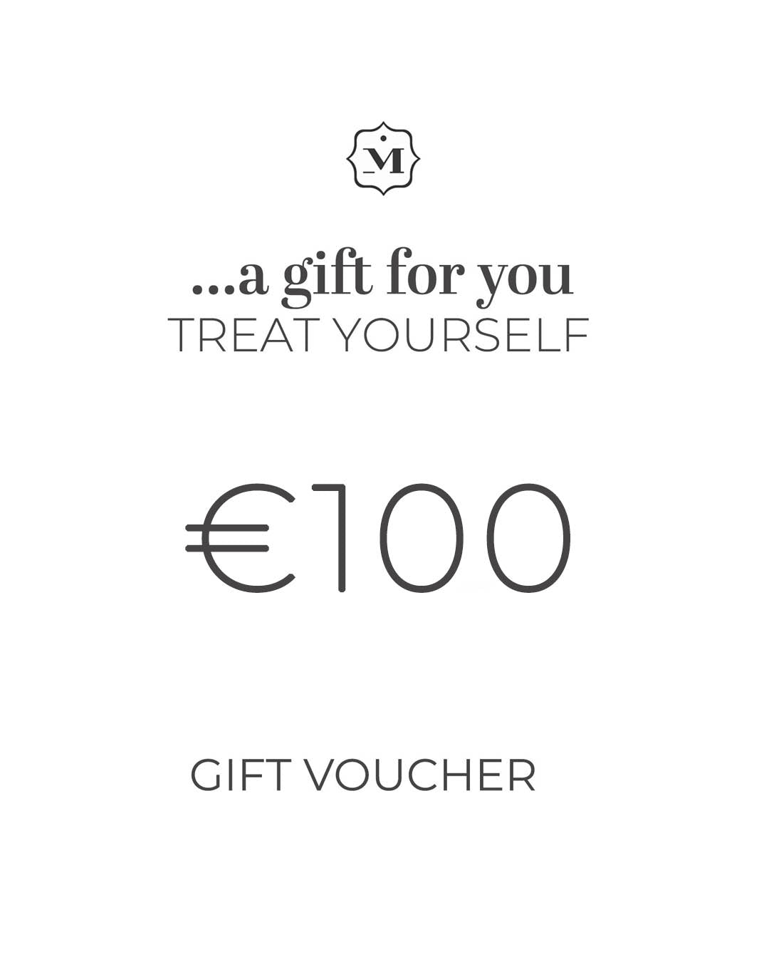 €100 GIFT VOUCHER