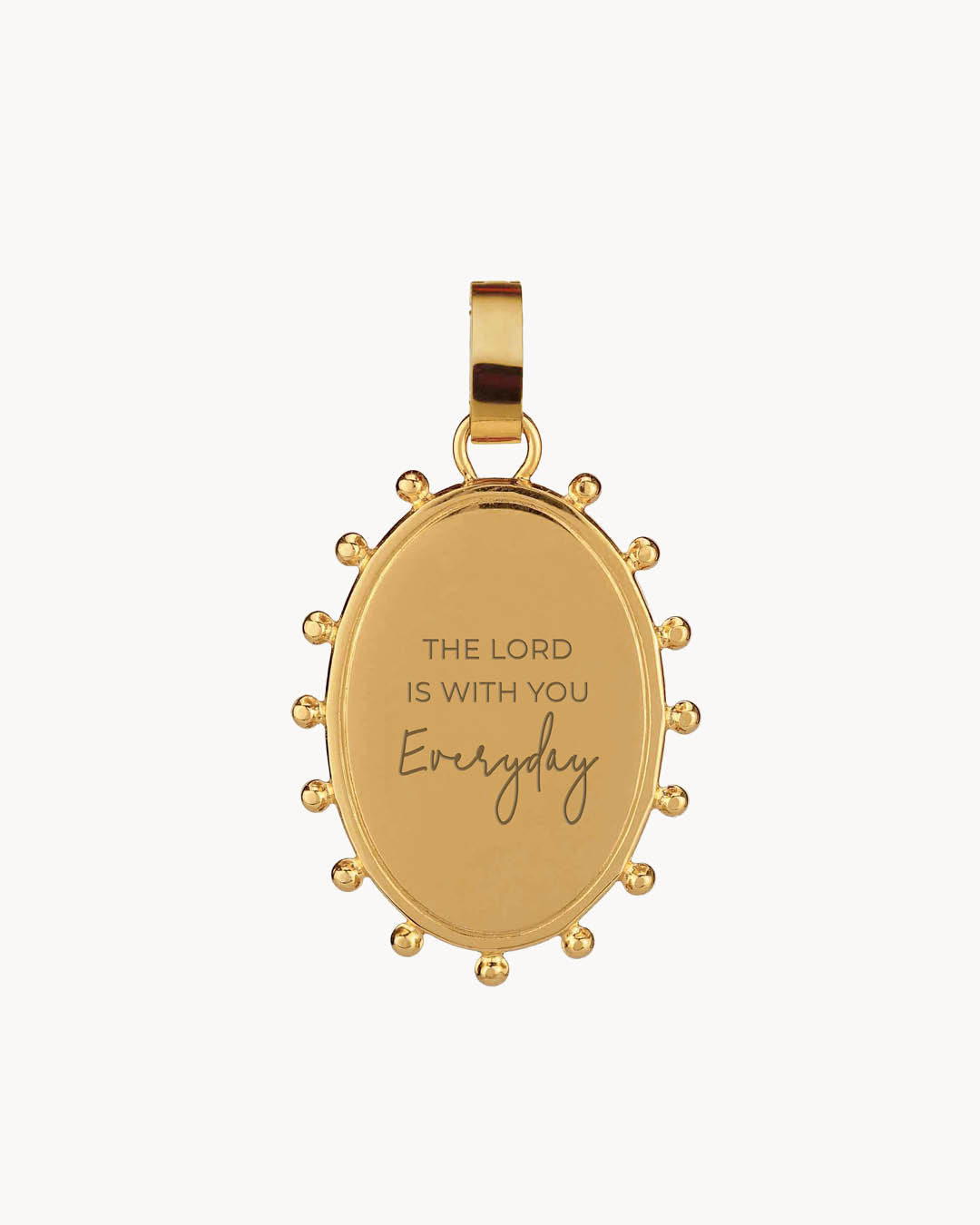 Confirmation Domna Pendant, Gold