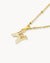 W Dainty Sigill Halsketten-Set, Gold