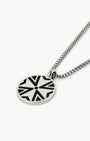 Il-Kavallier Maltese Cross Necklace, Silver