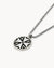 Il-Kavallier Maltese Cross Necklace, Silver