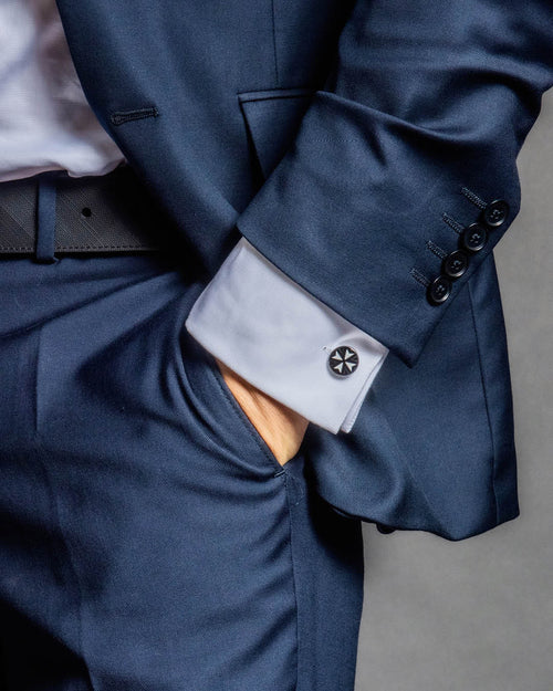 Il-Kavallier Maltese Cross Cufflinks, Silver