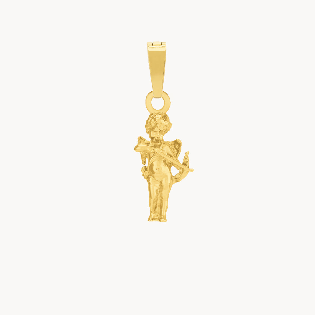 Cupid Pendant, Gold