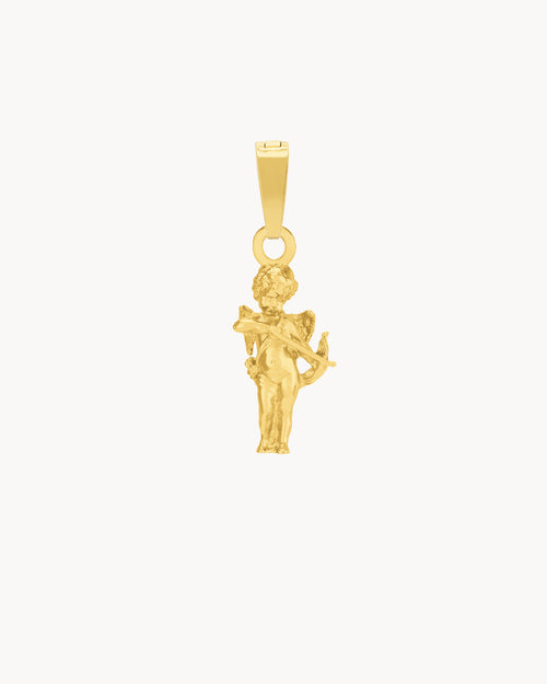 Cupid Pendant, Gold