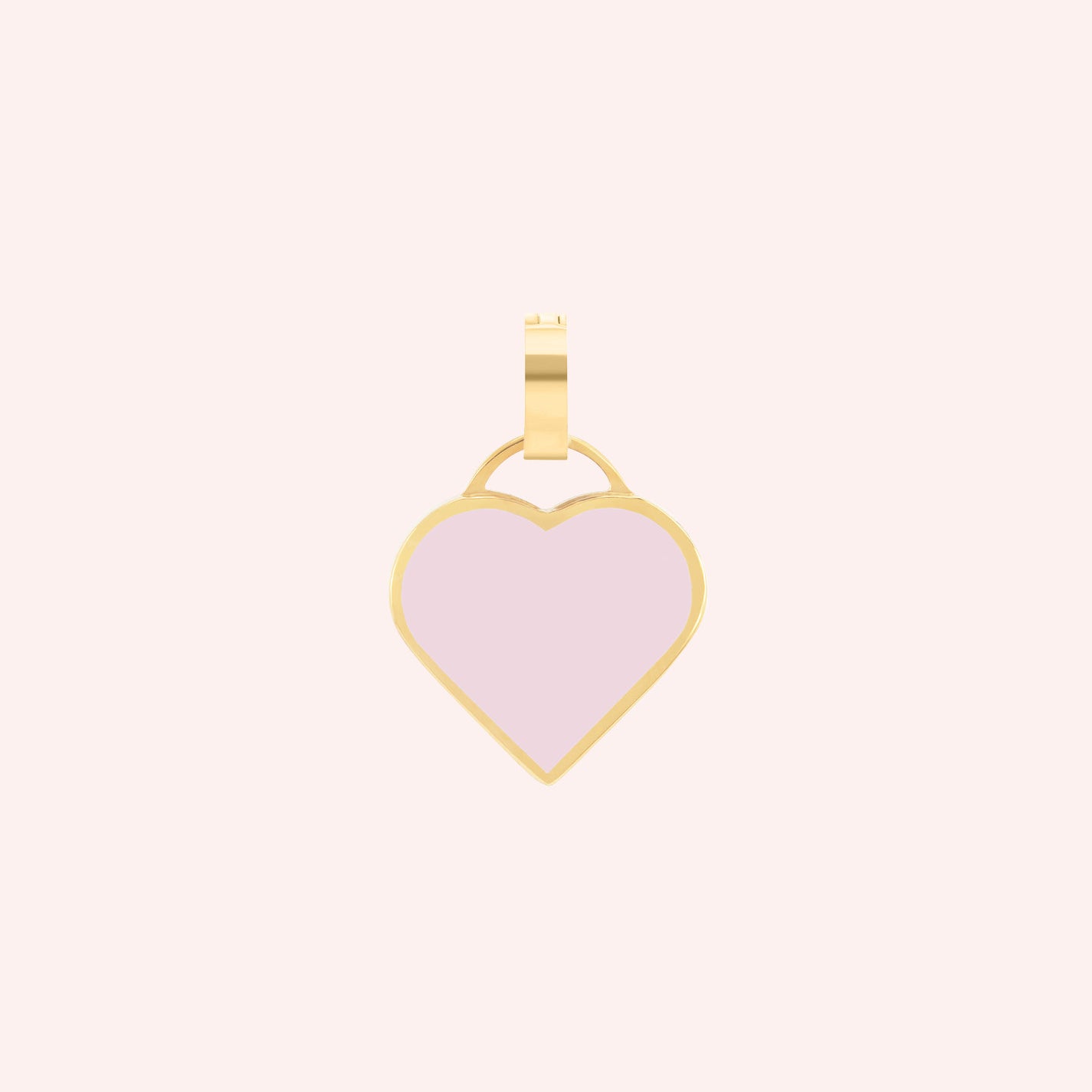 Little Heart Girls Pendant, Gold