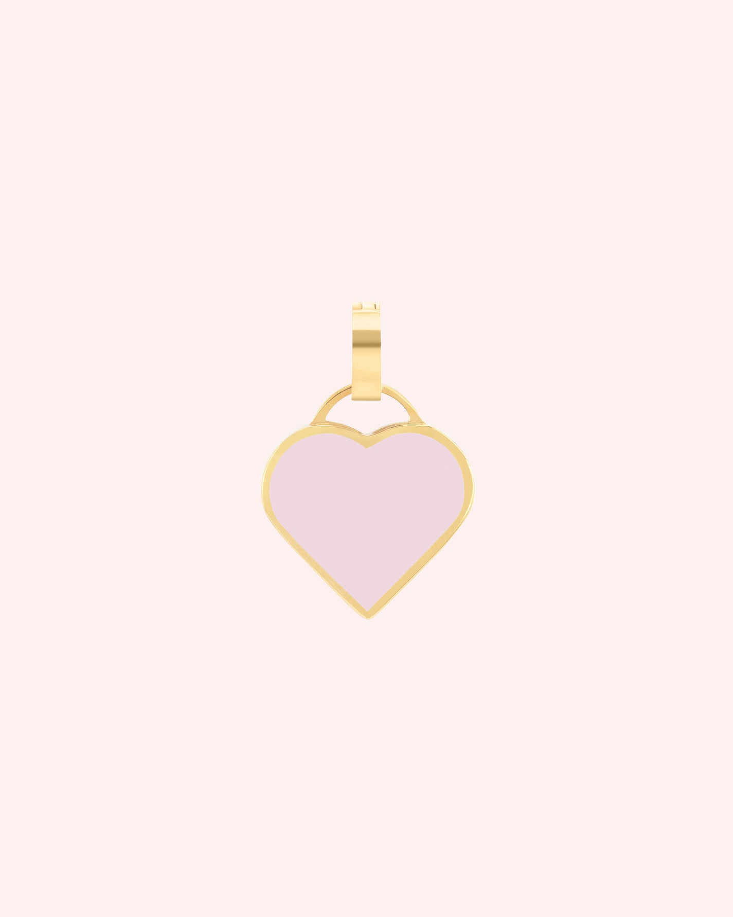 Little Heart Girls Pendant, Gold