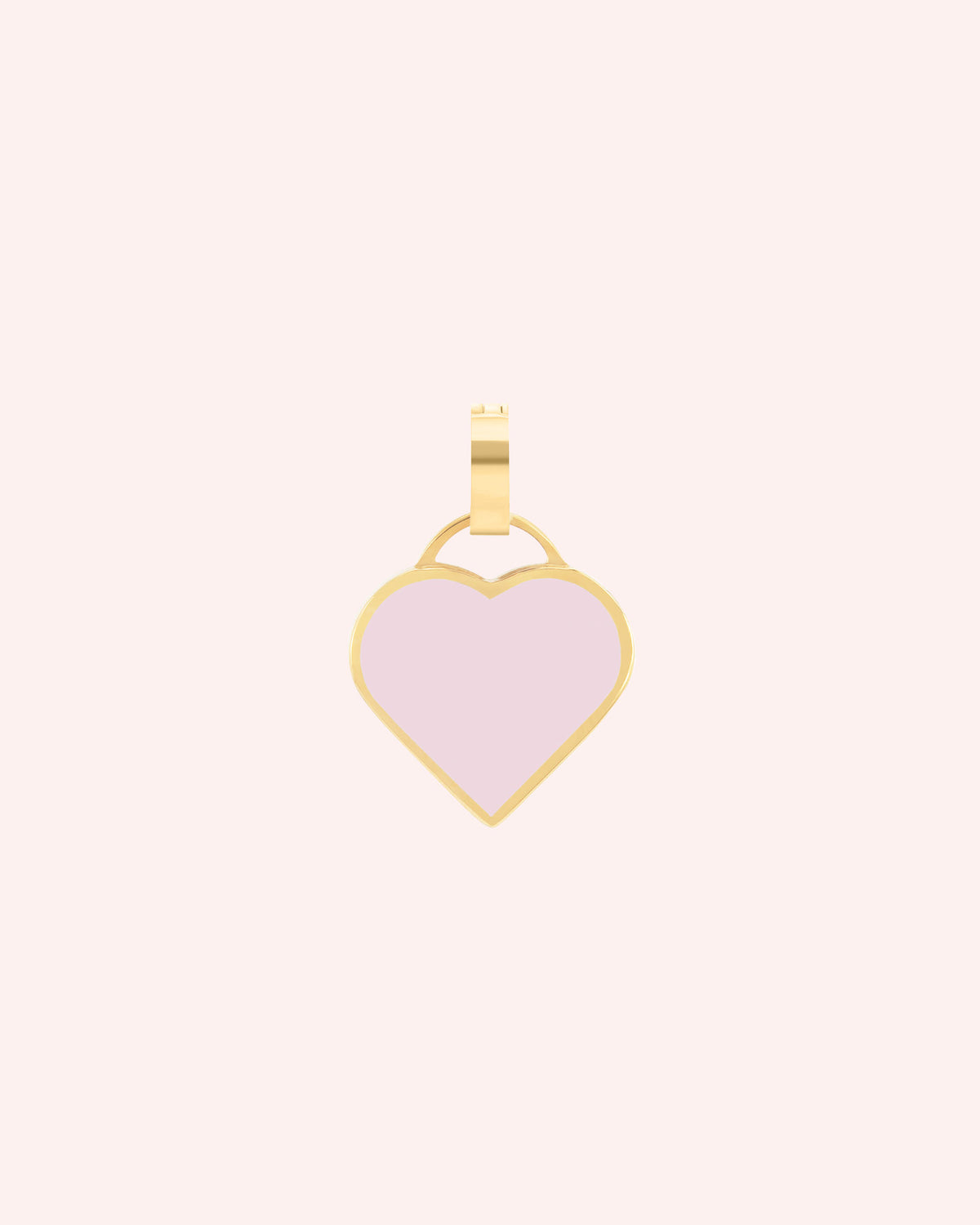 Little Heart Girls Pendant, Gold