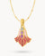 Joy Carnation Zirkonia Halsketten-Set, Gold