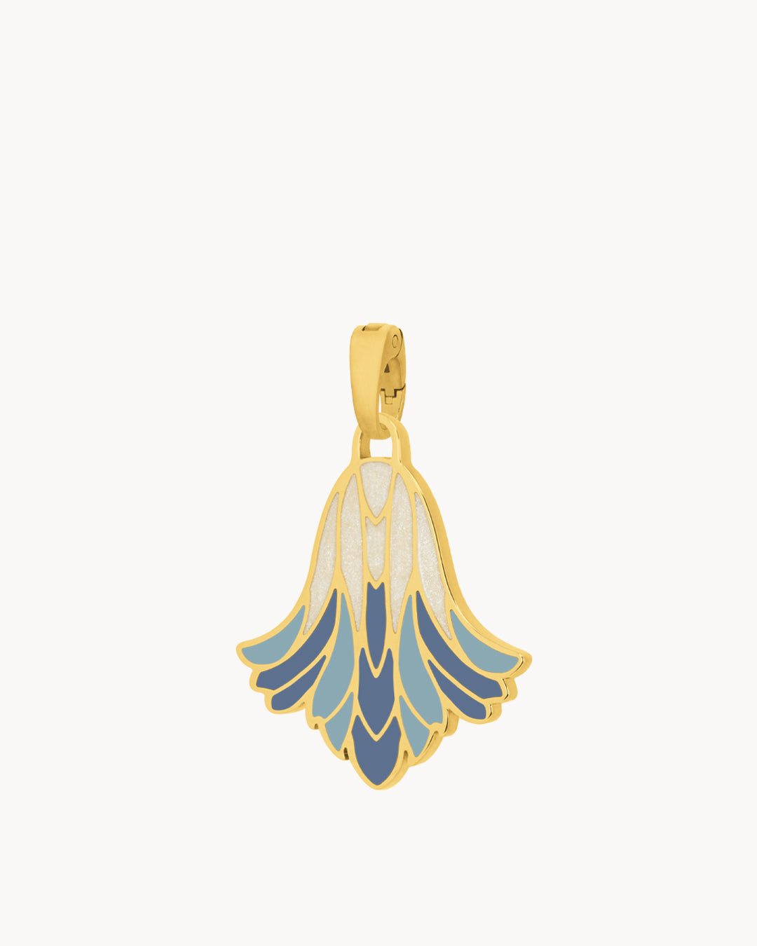 Wisdom Carnation Pendant, Gold