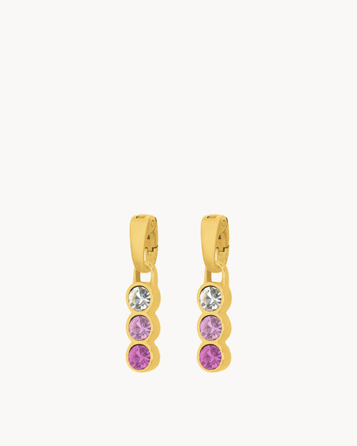 Joy Zirconia Pendant, Gold Earring Pendants
