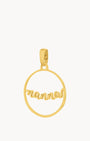 Nanna Ribbon Pendant, Gold